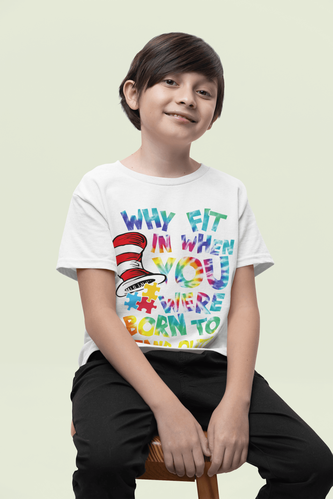 Born to Stand Out" Kids’ DTF Transfer – Ready to Press! - KT SUBLIMATION, DTF AND MORE LLC