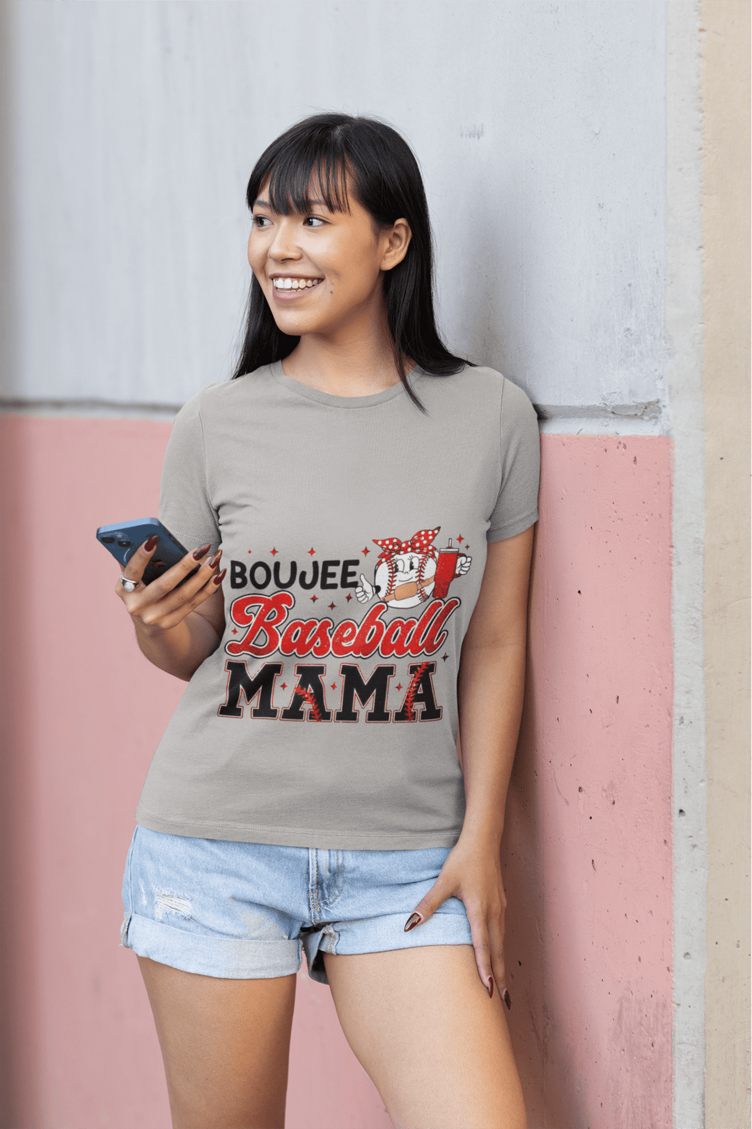 Boujee Baseball Mama DTF - KT SUBLIMATION, DTF AND MORE LLC
