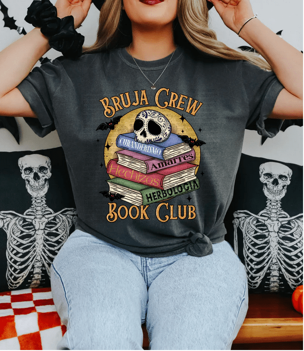 Bruja Crew DTF Transfer – Spooky Witch Halloween Ready - to - Press Design - KT SUBLIMATION, DTF AND MORE LLC