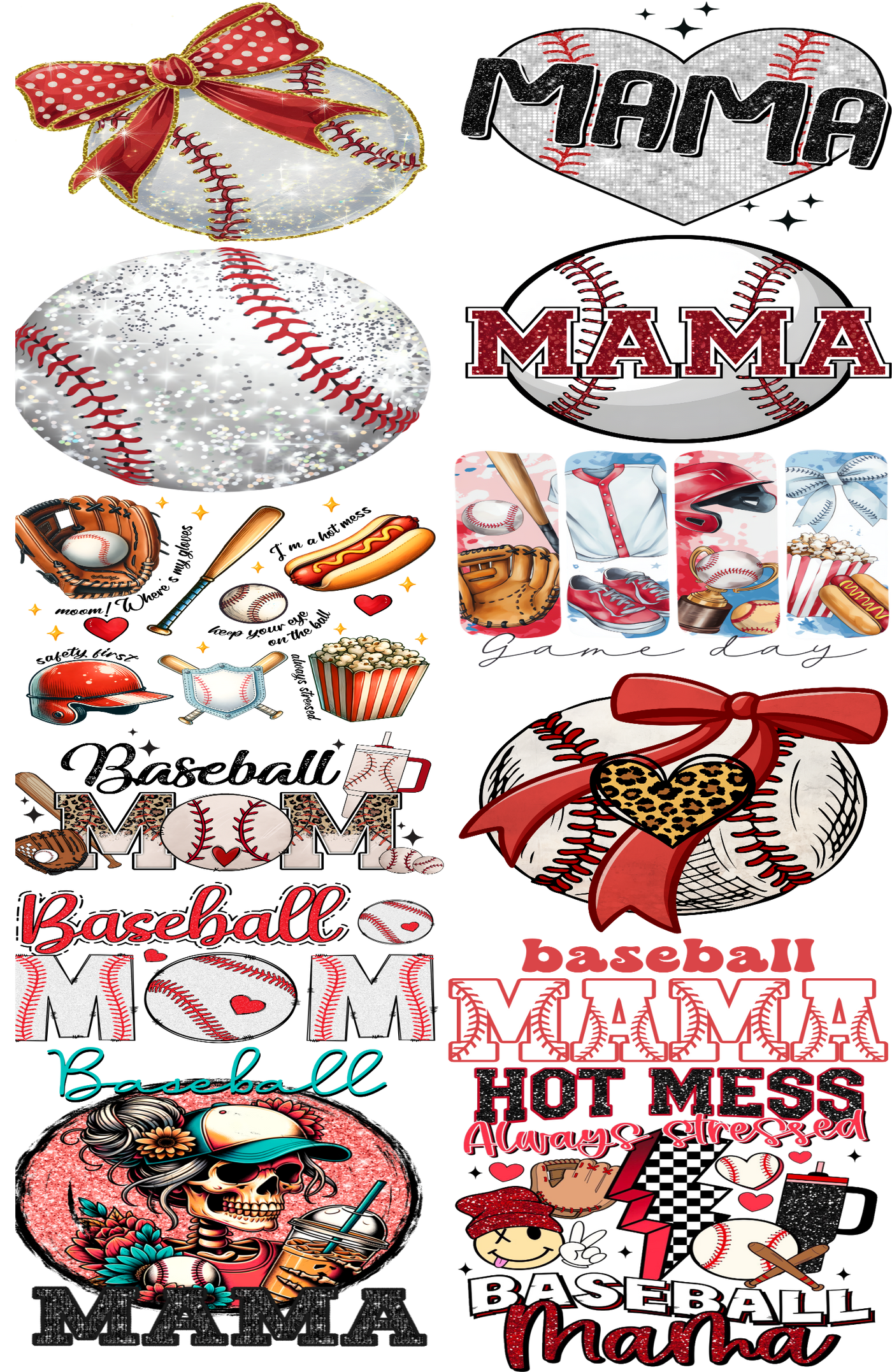 Pre-Made Baseball Season DTF Transfer – Perfect for Custom Sports Apparel! ⚾🔥