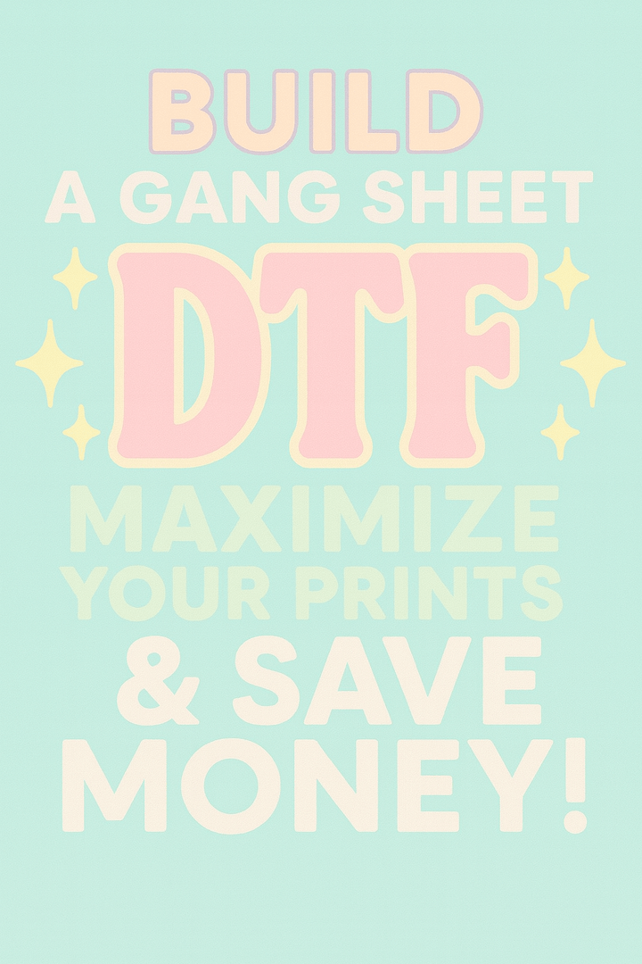 Build a DTF Gang Sheet – Maximize Your Prints & Save Money! | Custom Ready - to - Press Transfers - KT SUBLIMATION, DTF AND MORE LLC