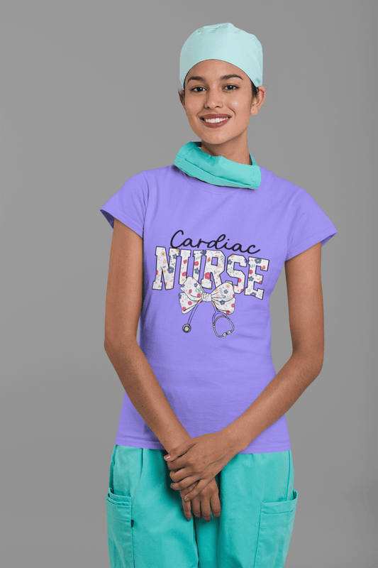 Cardiac Nurse DTF Transfer – Ready to Press for Medical Professionals & Healthcare Workers! - KT SUBLIMATION, DTF AND MORE LLC