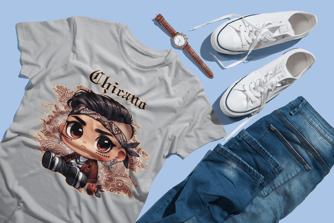 Chicano Art DTF Transfer – Bold & Cultural Streetwear Print 🎨🔥 - KT SUBLIMATION, DTF AND MORE LLC