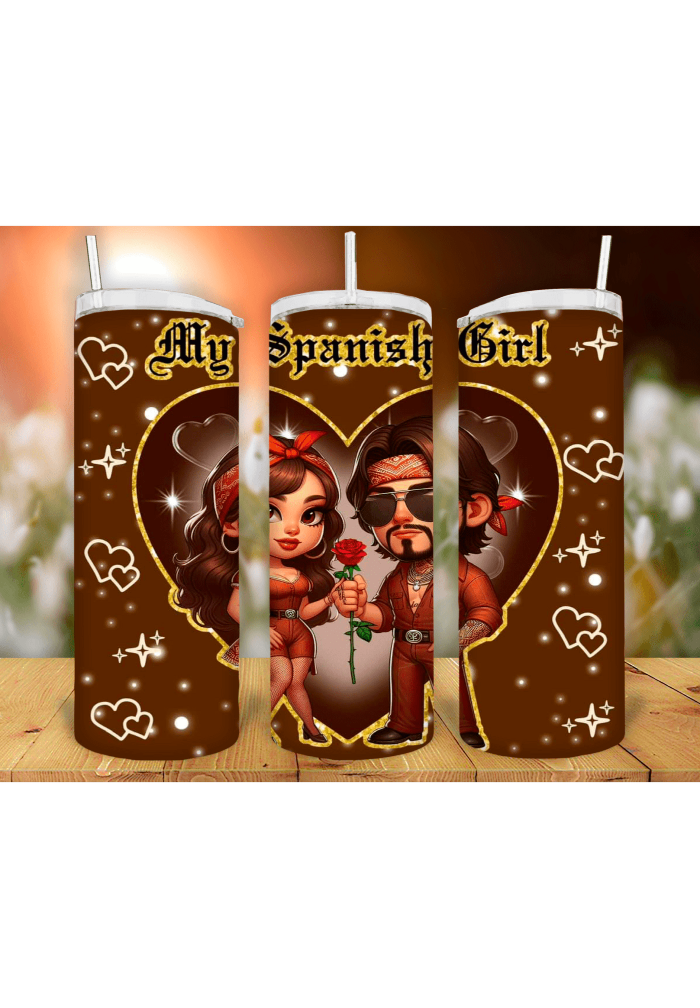 Chicano life 20oz Tumbler Sublimation Print - KT SUBLIMATION, DTF AND MORE LLC