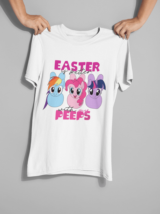 Chillin' With My Peeps DTF Transfer – Ready to Press Easter Design - KT SUBLIMATION, DTF AND MORE LLC