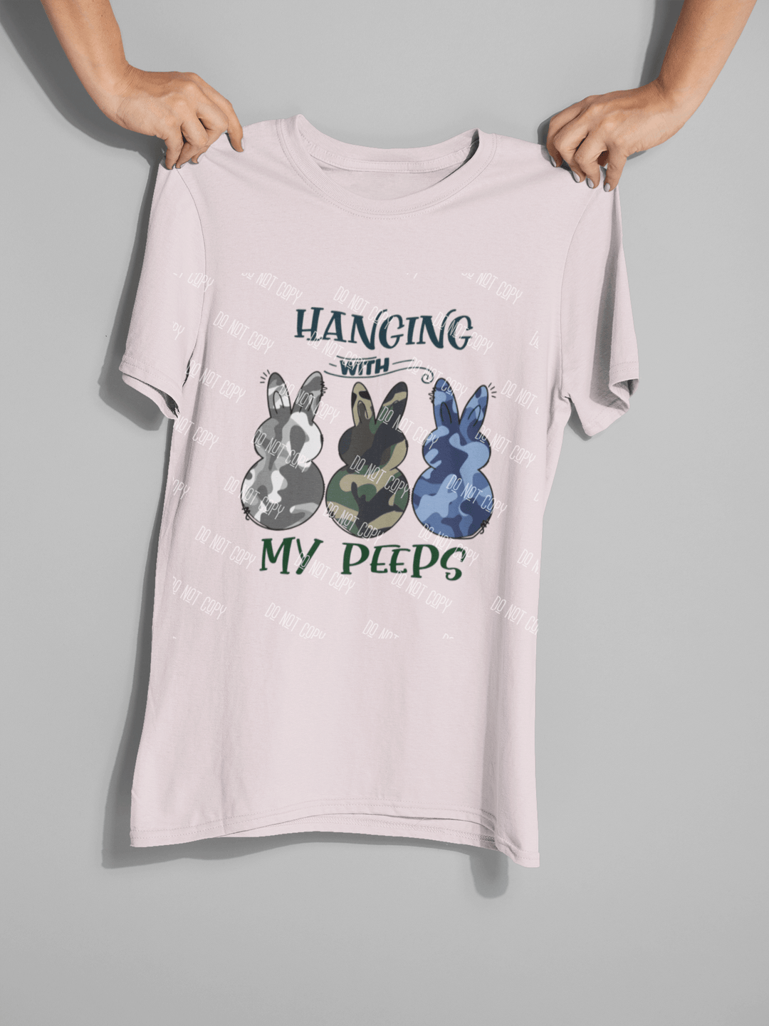 Chillin' With My Peeps DTF Transfer – Ready to Press Easter Design - KT SUBLIMATION, DTF AND MORE LLC