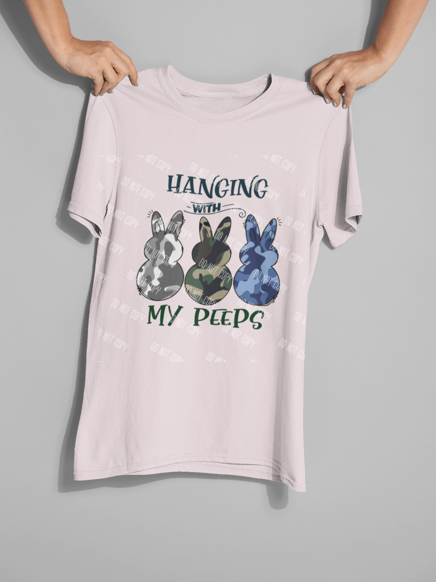 Chillin' With My Peeps DTF Transfer – Ready to Press Easter Design - KT SUBLIMATION, DTF AND MORE LLC