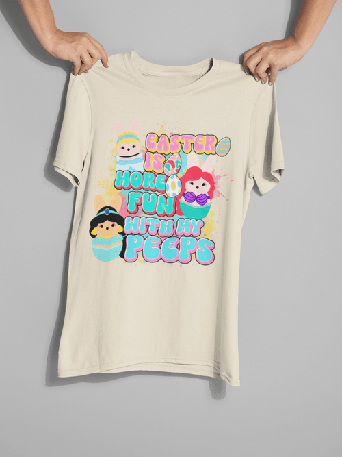 Chillin' With My Peeps DTF Transfer – Ready to Press Easter Design - KT SUBLIMATION, DTF AND MORE LLC