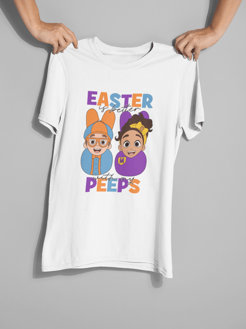 Chillin' With My Peeps DTF Transfer – Ready to Press Easter Design - KT SUBLIMATION, DTF AND MORE LLC