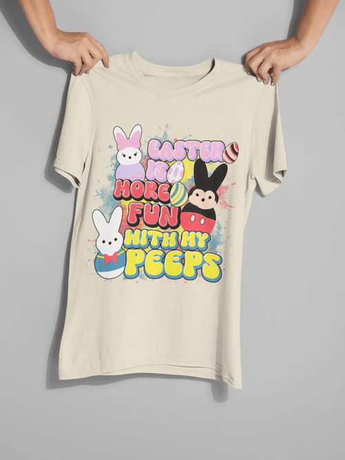 Chillin' With My Peeps DTF Transfer – Ready to Press Easter Design - KT SUBLIMATION, DTF AND MORE LLC