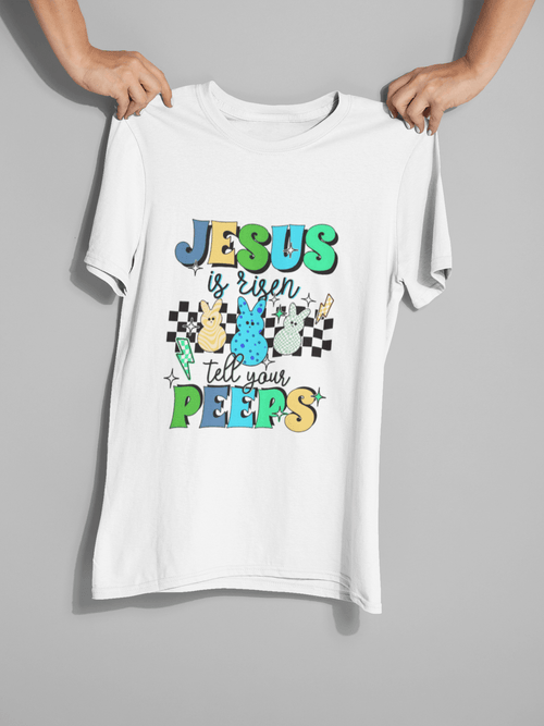 Chillin' With My Peeps DTF Transfer – Ready to Press Easter Design - KT SUBLIMATION, DTF AND MORE LLC