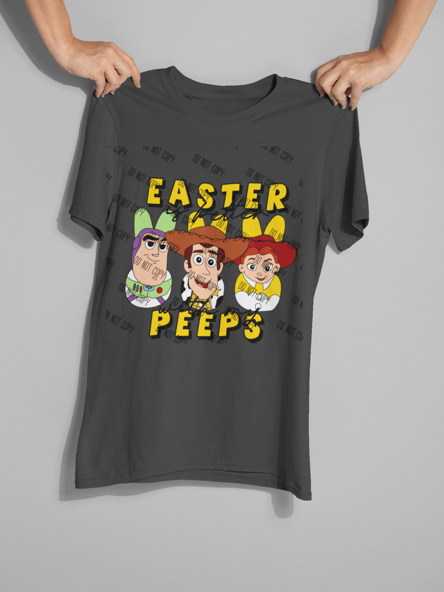 Chillin' With My Peeps DTF Transfer – Ready to Press Easter Design - KT SUBLIMATION, DTF AND MORE LLC