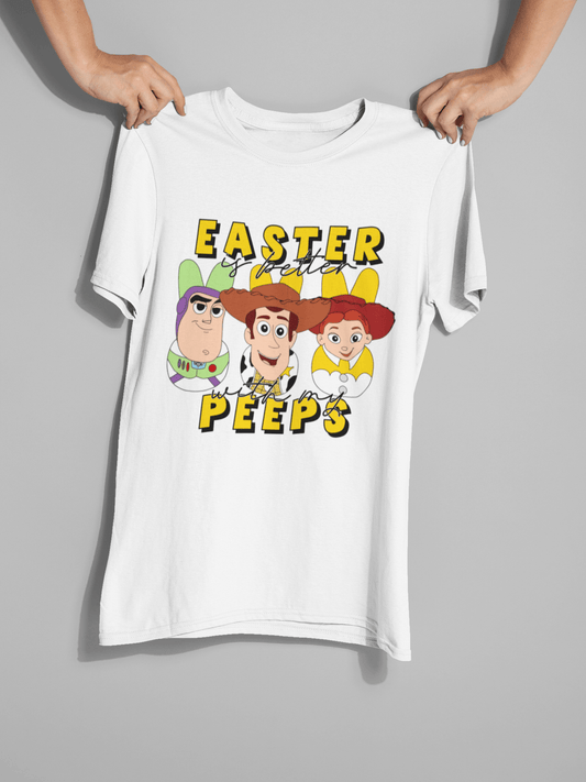 Chillin' With My Peeps DTF Transfer – Ready to Press Easter Design - KT SUBLIMATION, DTF AND MORE LLC
