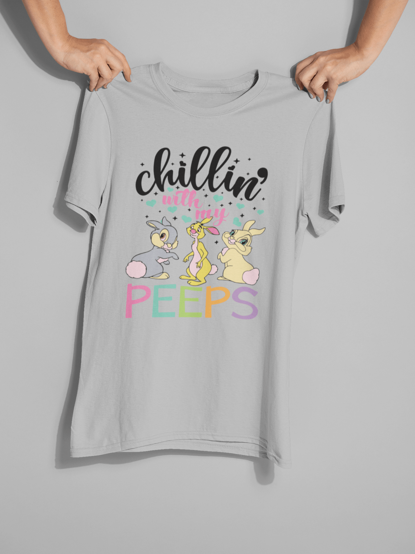 Chillin' With My Peeps DTF Transfer – Ready to Press Easter Design - KT SUBLIMATION, DTF AND MORE LLC