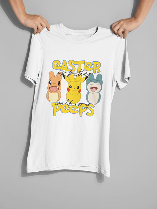 Chillin' With My Peeps DTF Transfer – Ready to Press Easter Design - KT SUBLIMATION, DTF AND MORE LLC