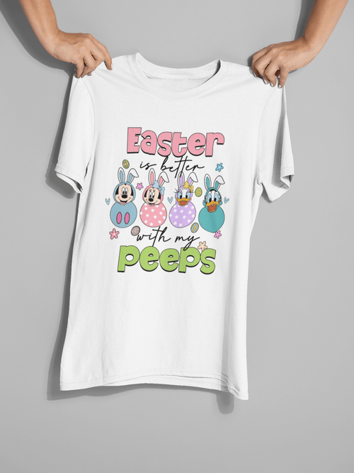 Chillin' With My Peeps DTF Transfer – Ready to Press Easter Design - KT SUBLIMATION, DTF AND MORE LLC