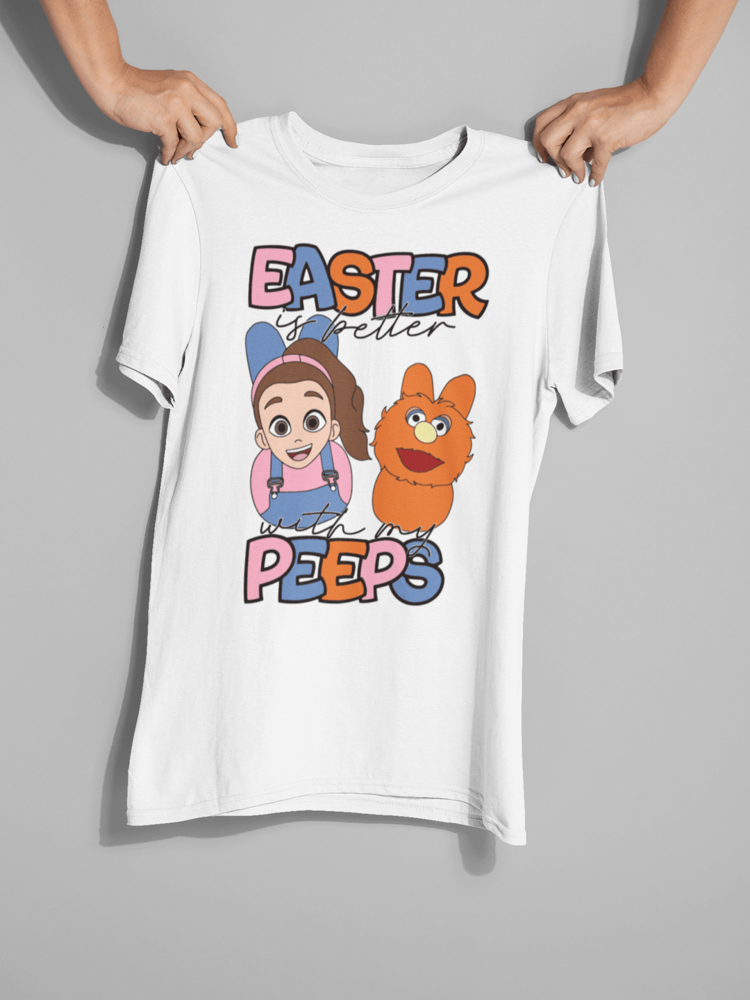Chillin' With My Peeps DTF Transfer – Ready to Press Easter Design - KT SUBLIMATION, DTF AND MORE LLC