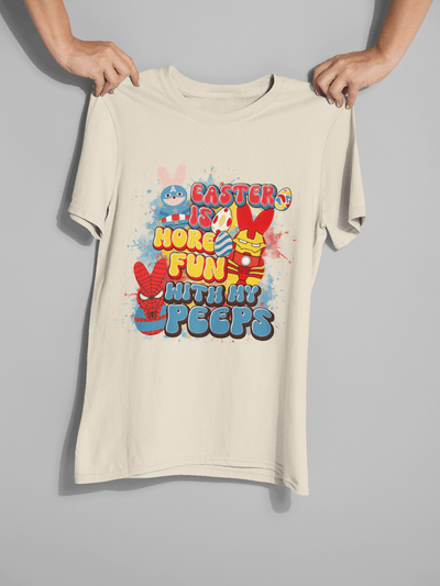 Chillin' With My Peeps DTF Transfer – Ready to Press Easter Design - KT SUBLIMATION, DTF AND MORE LLC