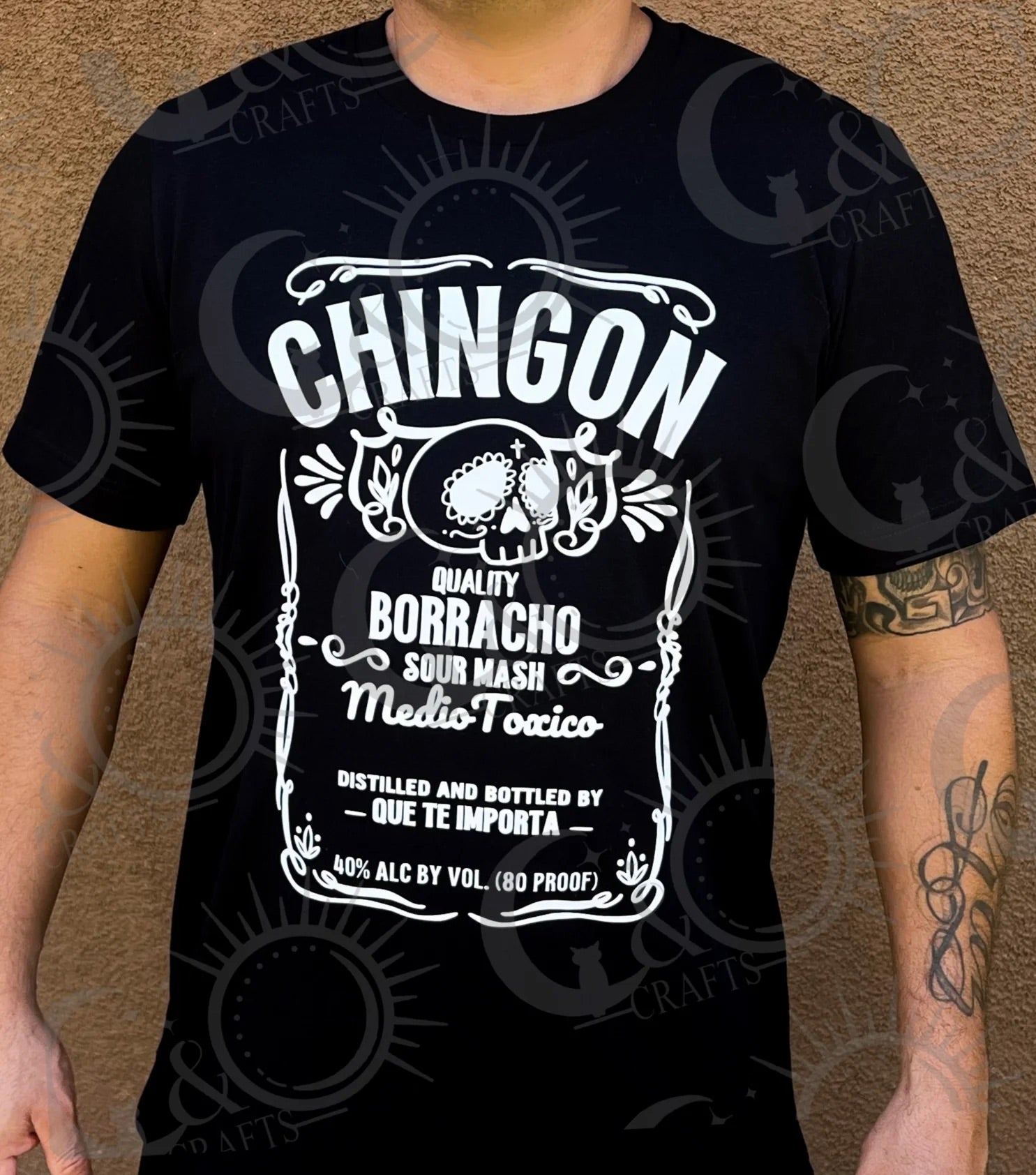 Chingón DTF Transfer – Bold Design for the Coolest Dad