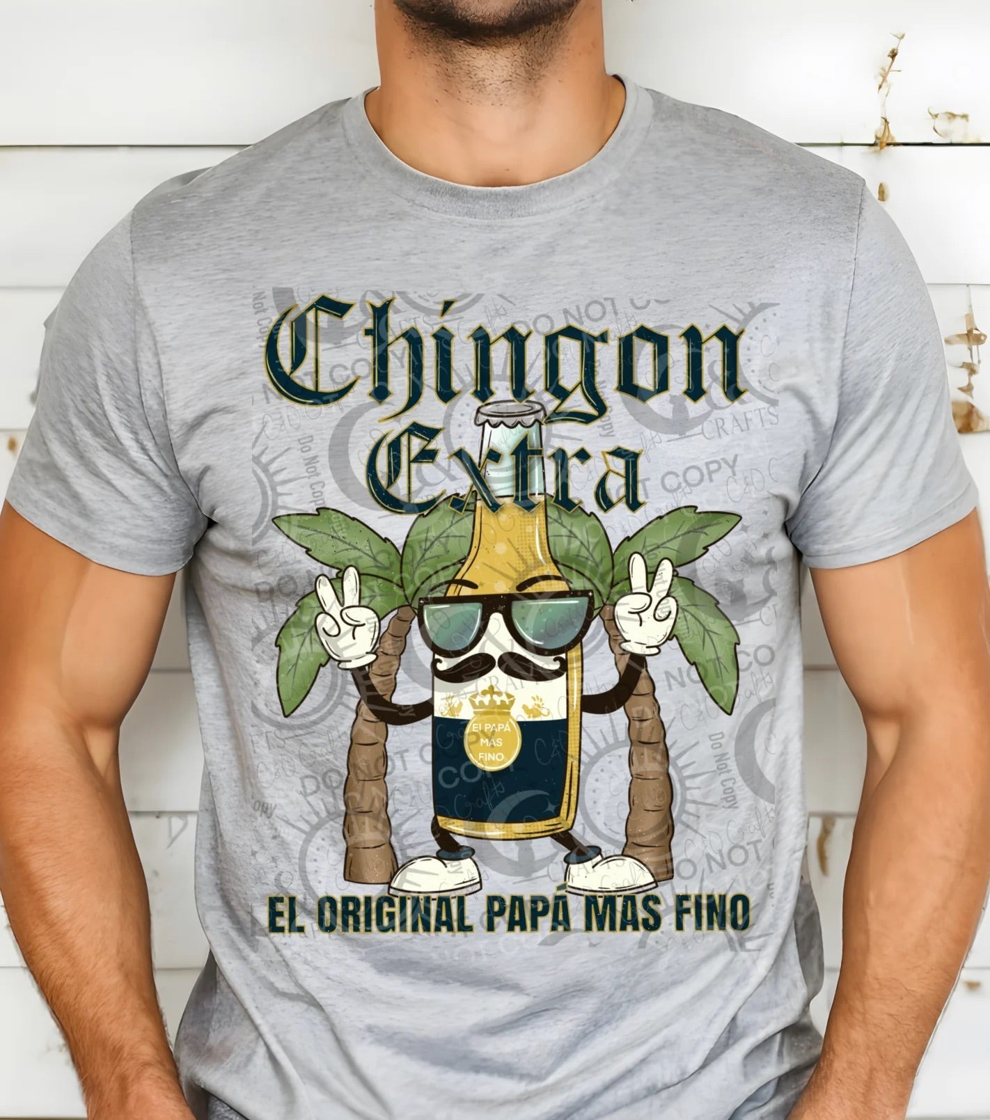 Chingon Extra El Original Papá Más Fino – DTF Transfer for Father’s Day & Everyday Wear (Copy) - KT SUBLIMATION, DTF AND MORE LLC