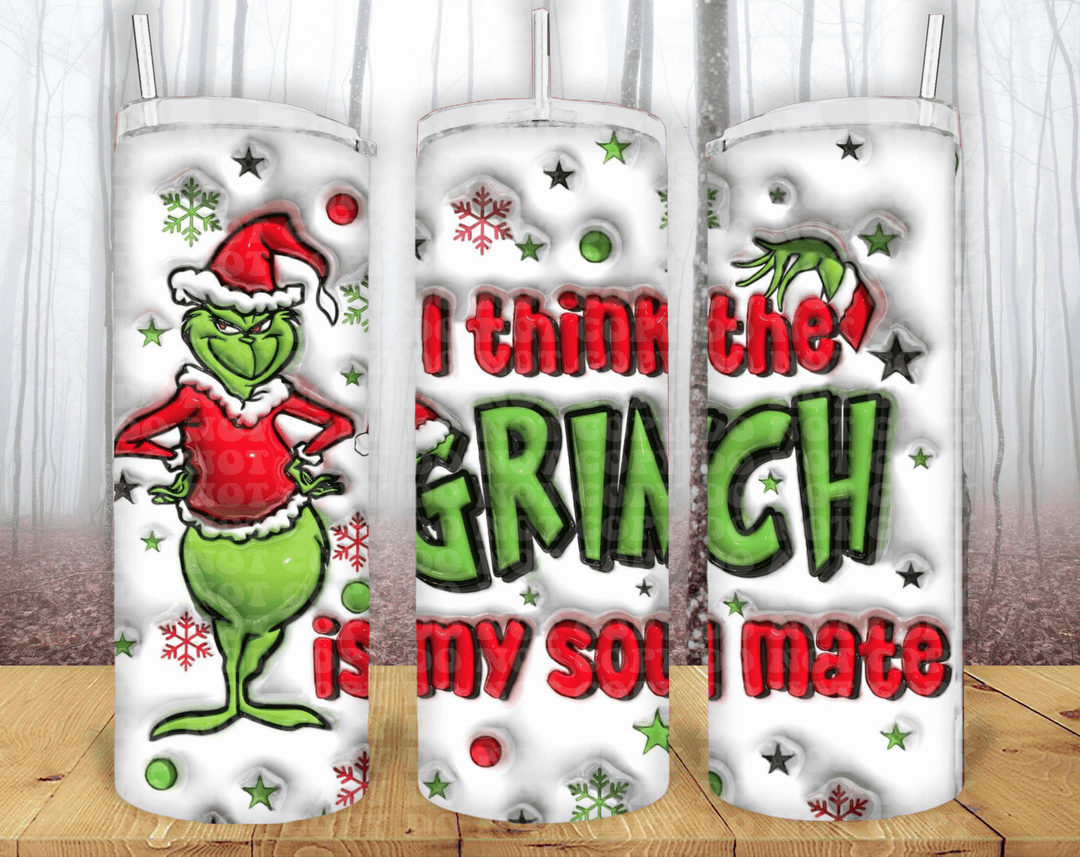 Christmas 20oz Tumbler Sublimation Print - KT SUBLIMATION, DTF AND MORE LLC