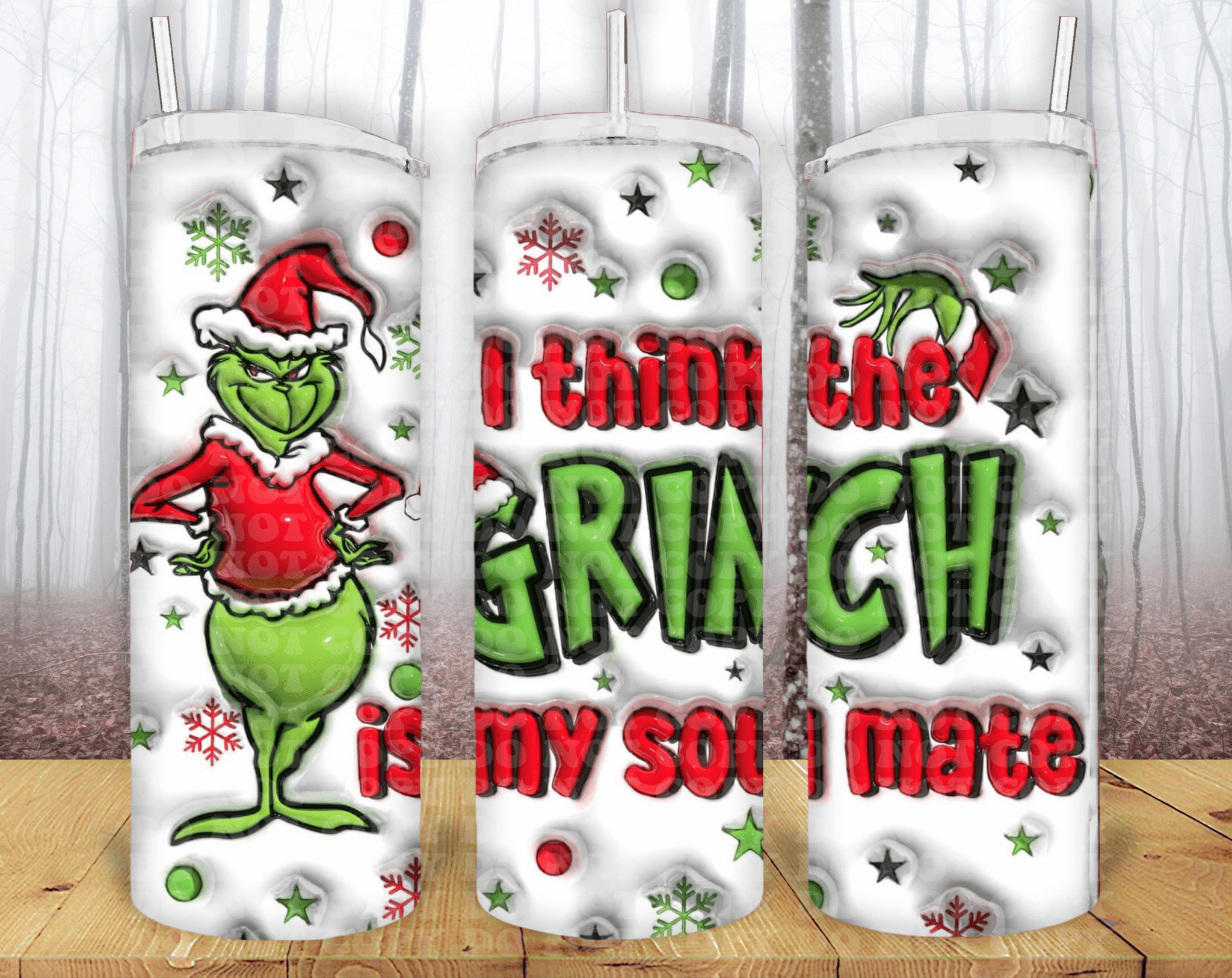 Christmas 20oz Tumbler Sublimation Print - KT SUBLIMATION, DTF AND MORE LLC