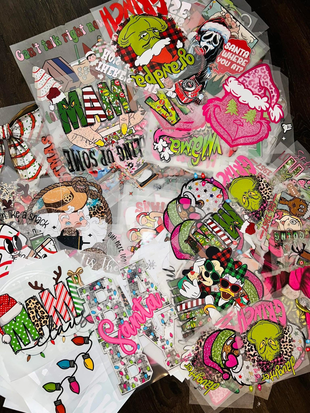 Christmas DTF Mystery Bag – 20 Ready - to - Press Transfers for Just $20! | Fast Shipping￼ - KT SUBLIMATION, DTF AND MORE LLC