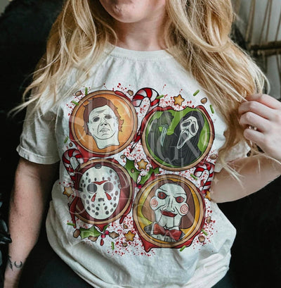 Christmas Horror DTF - KT SUBLIMATION, DTF AND MORE LLC