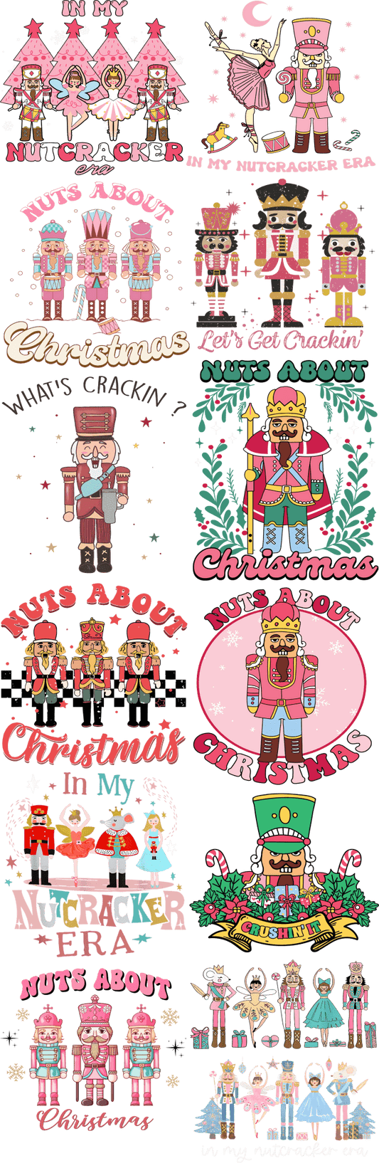Christmas Nutcracker DTF Transfer, Custom DTF Print, Bulk DTF Transfer, Wholesale Dtf Print - KT SUBLIMATION, DTF AND MORE LLC