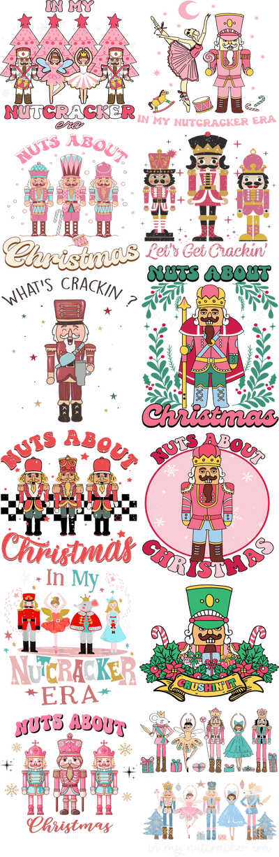 Christmas Nutcracker DTF Transfer, Custom DTF Print, Bulk DTF Transfer, Wholesale Dtf Print - KT SUBLIMATION, DTF AND MORE LLC
