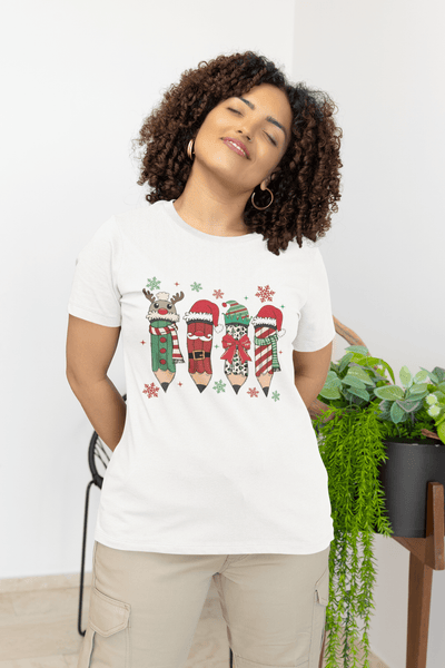 Christmas Teacher Coquette DTF - KT SUBLIMATION, DTF AND MORE LLC