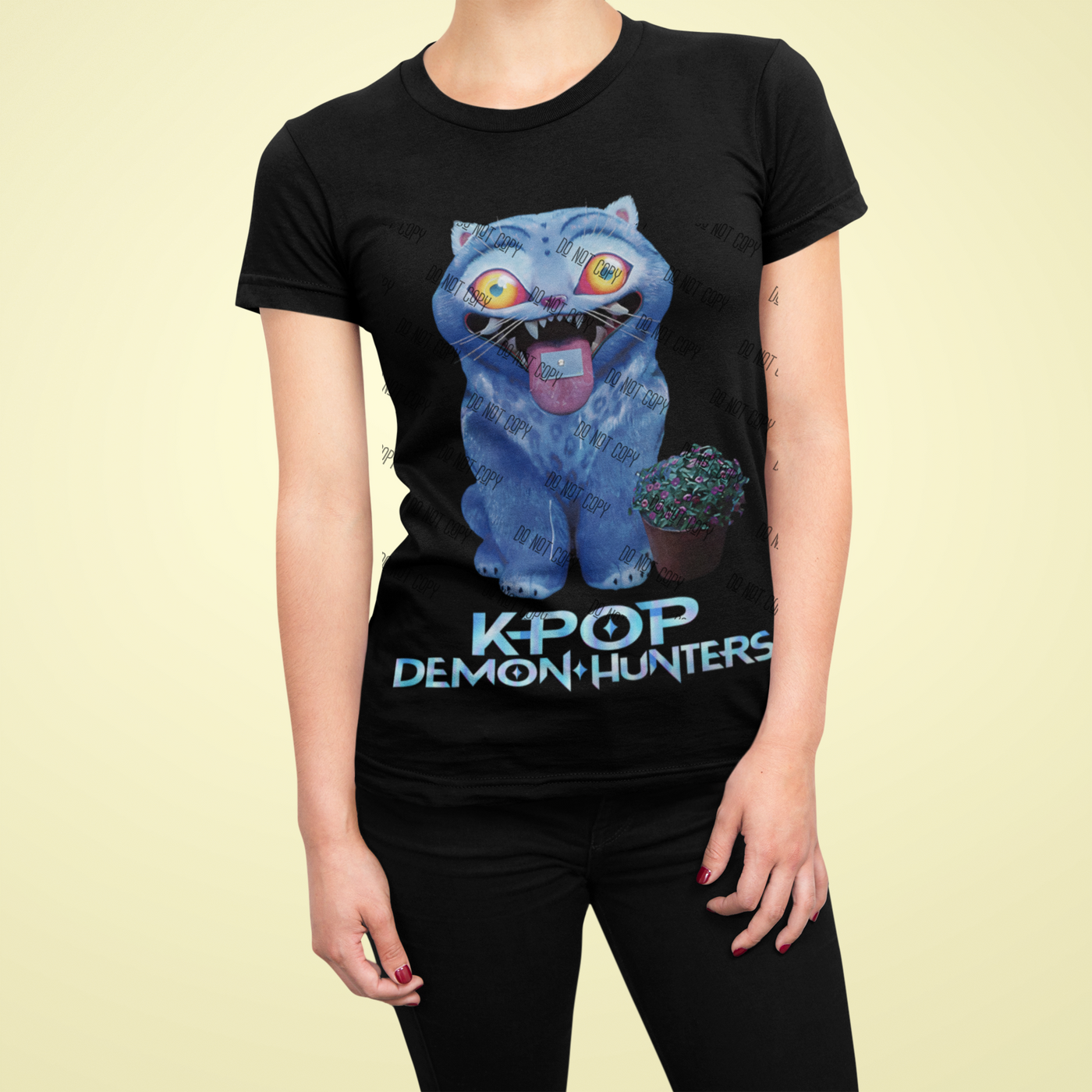 K-Pop Demon Hunter DTF Transfer | Anime-Inspired Ready-to-Press Design