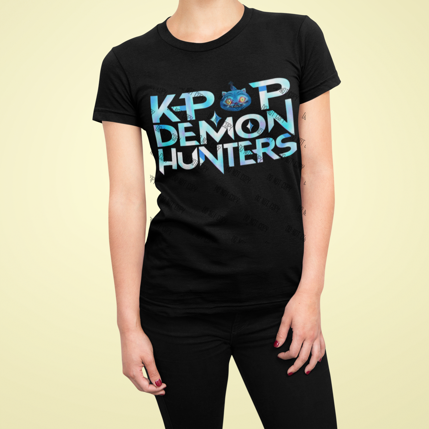 K-Pop Demon Hunter DTF Transfer | Anime-Inspired Ready-to-Press Design