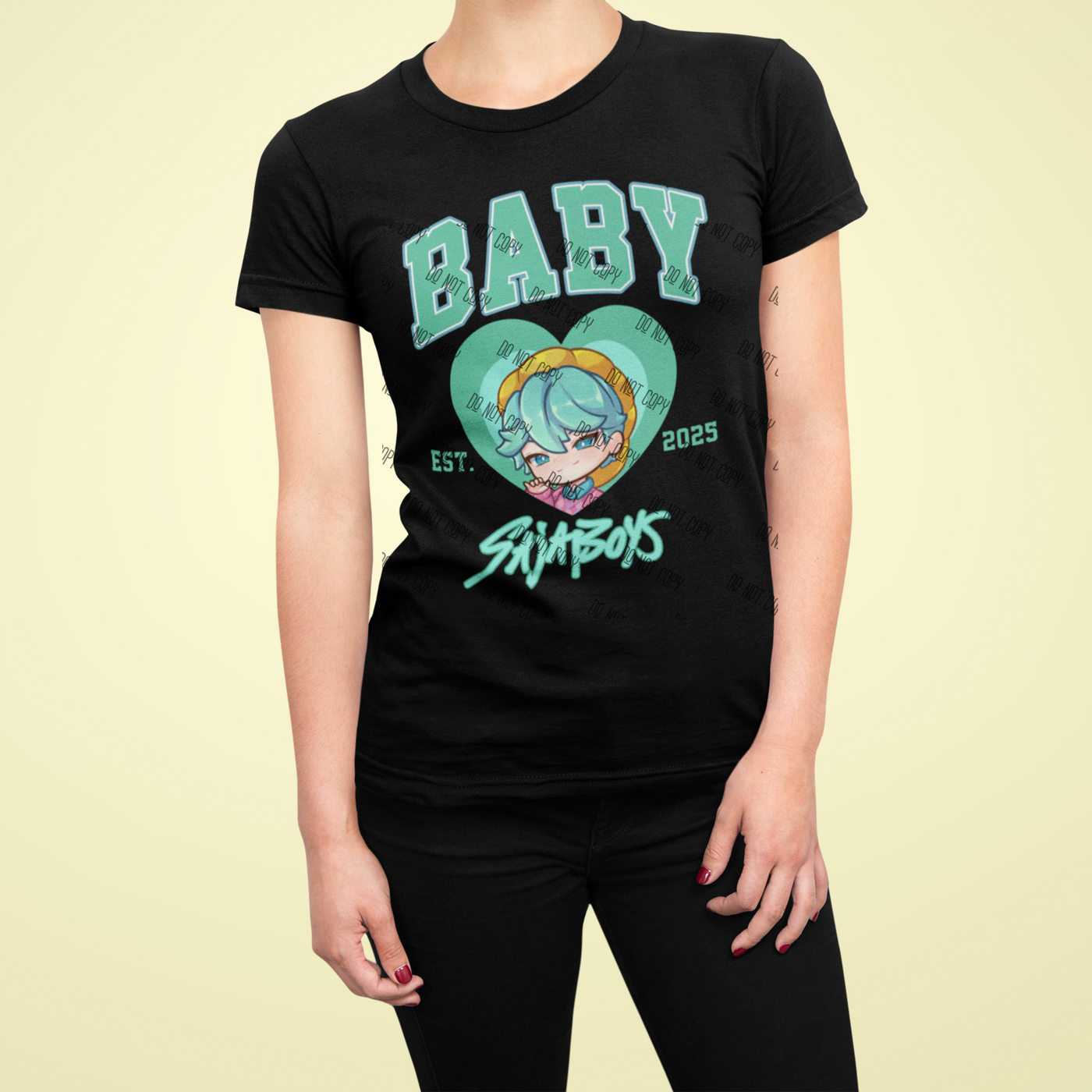 K-Pop Demon Hunter DTF Transfer | Ready-to-Press Anime-Inspired Design