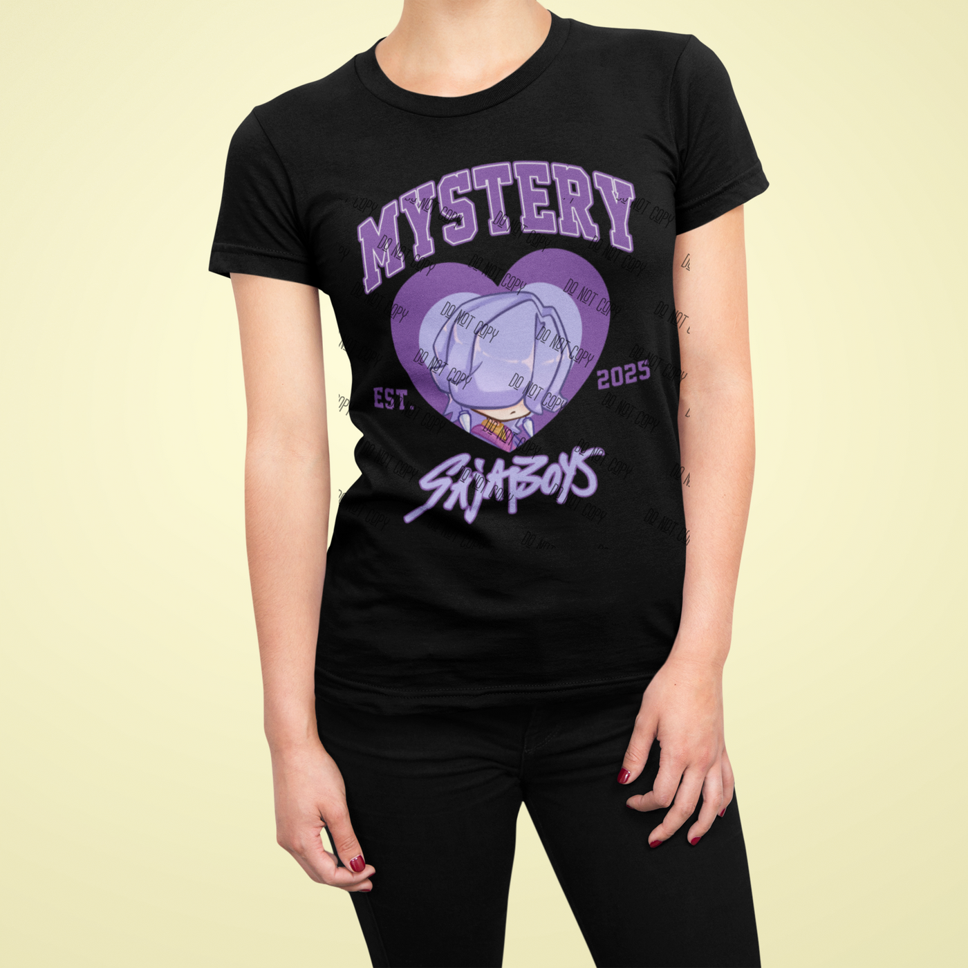 K-Pop Demon Hunter DTF Transfer | Ready-to-Press Anime-Inspired Design