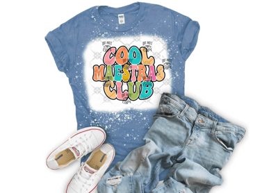Cool Maestra Club DTF ready to press transfer - KT SUBLIMATION, DTF AND MORE LLC