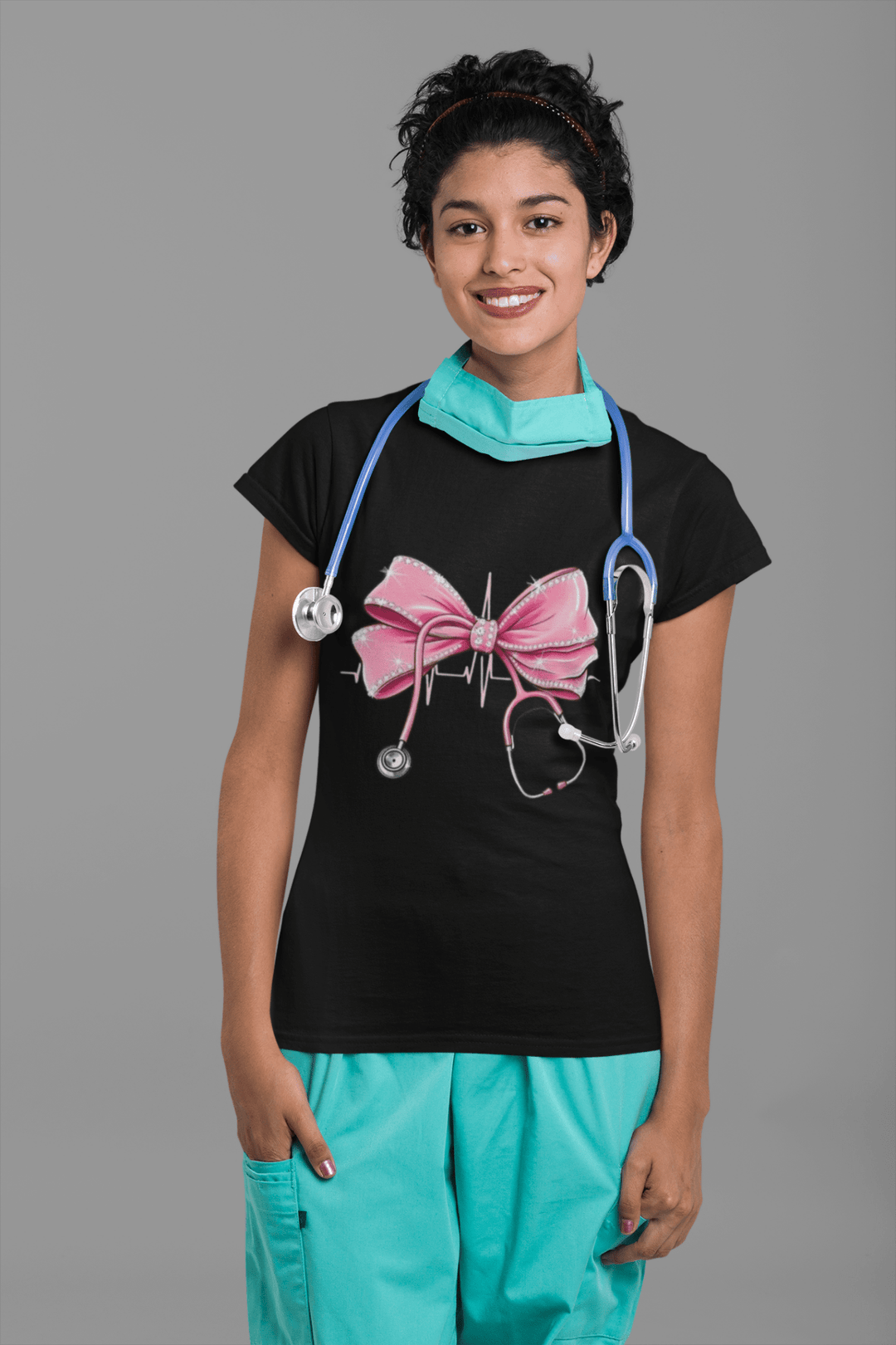 Coquette Nurse DTF Transfer – Ready to Press for Medical Professionals & Healthcare Workers! - KT SUBLIMATION, DTF AND MORE LLC