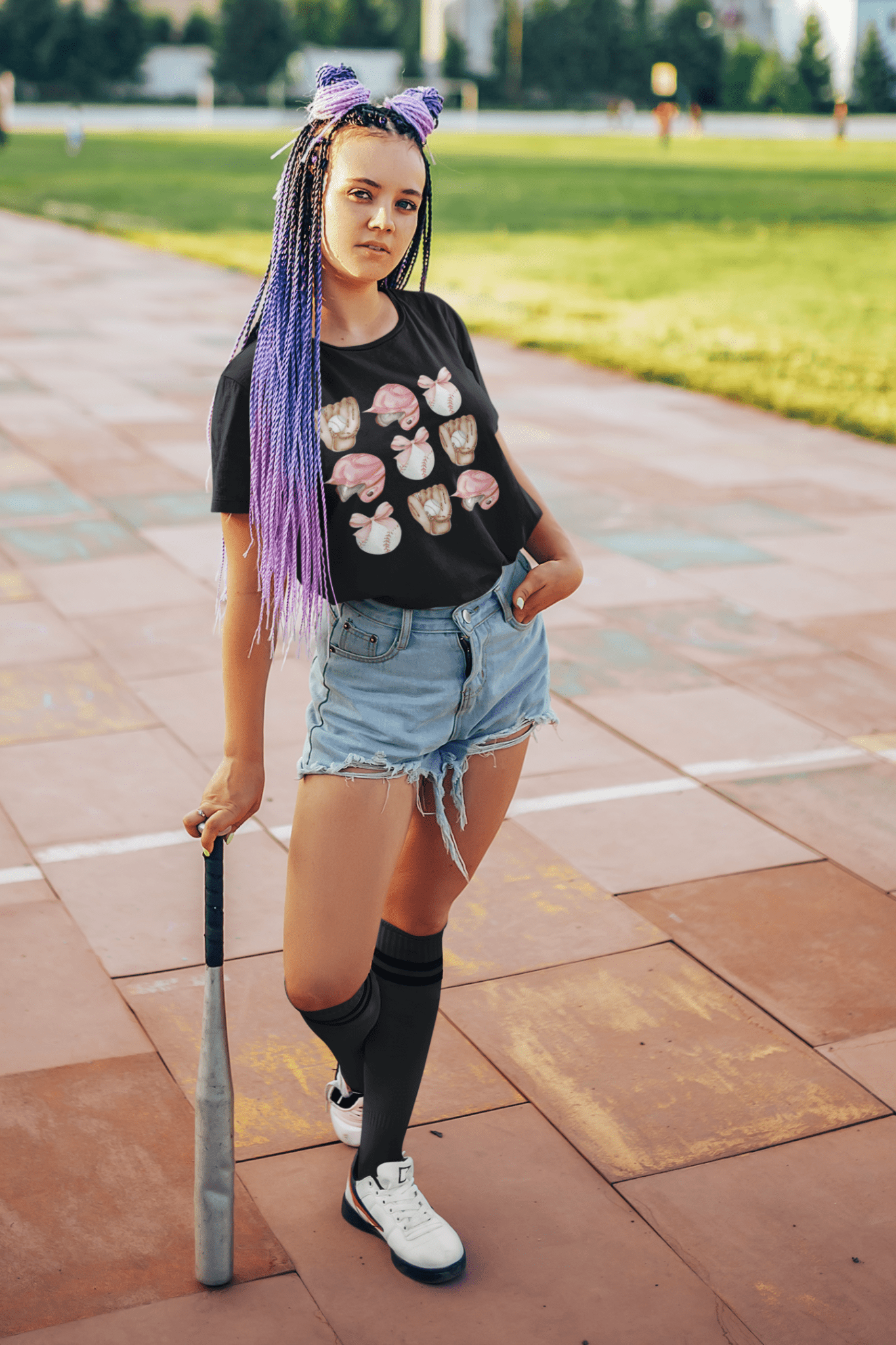 Coquette Pink Baseball DTF Transfer – Chic & Sporty Game Day Style! - KT SUBLIMATION, DTF AND MORE LLC