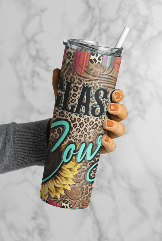 Cowgirl 20oz sublimation print - KT SUBLIMATION, DTF AND MORE LLC