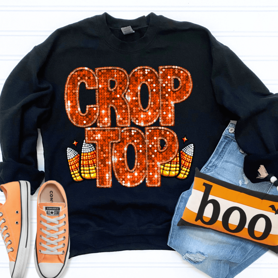 Crop Top Orange DTF - KT SUBLIMATION, DTF AND MORE LLC