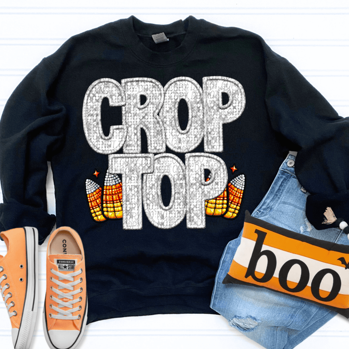 Crop Top White DTF - KT SUBLIMATION, DTF AND MORE LLC