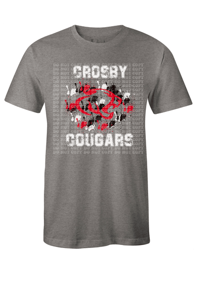 Crosby cougars DTF ready to press transfer - KT SUBLIMATION, DTF AND MORE LLC