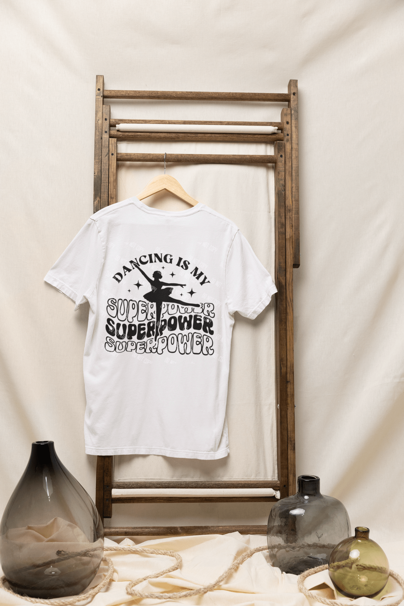 Dancing is My Superpower DTF Transfer – Bold, Motivational & Vibrant Print for Custom Apparel - KT SUBLIMATION, DTF AND MORE LLC