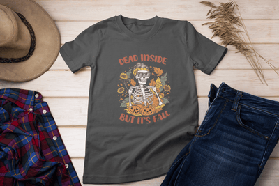 Dead Inside But it's fall DTF - KT SUBLIMATION, DTF AND MORE LLC