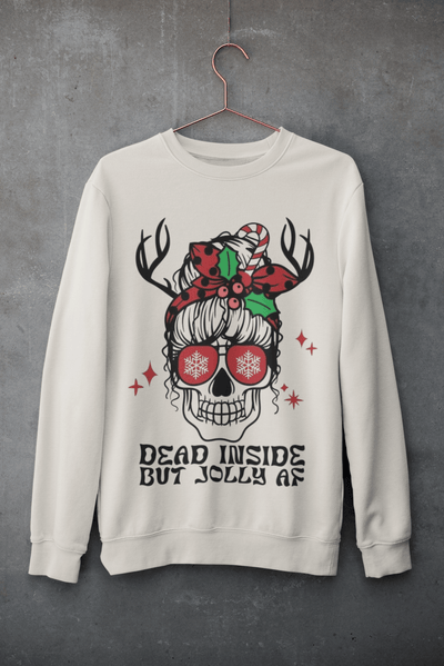 dead inside but jolly AF DTF - KT SUBLIMATION, DTF AND MORE LLC