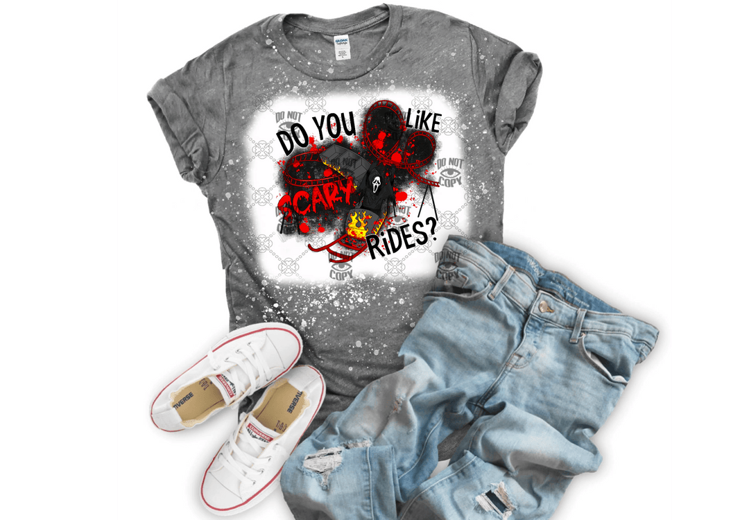 Do You Like Scary Rides spooky DTF ready to press transfer - KT SUBLIMATION, DTF AND MORE LLC