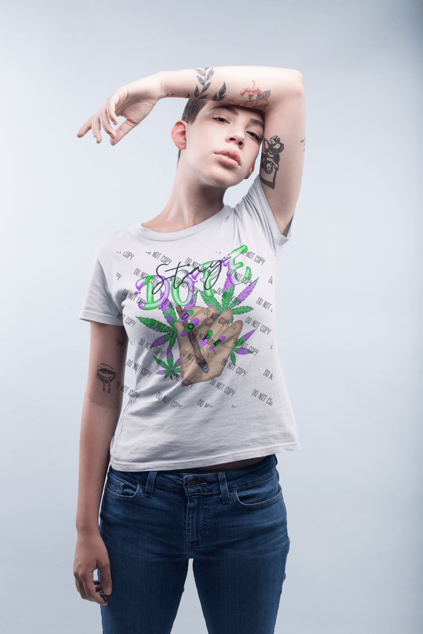 Dope DTF Transfer – Bold and Cool Design for Cannabis and Streetwear Lovers - KT SUBLIMATION, DTF AND MORE LLC