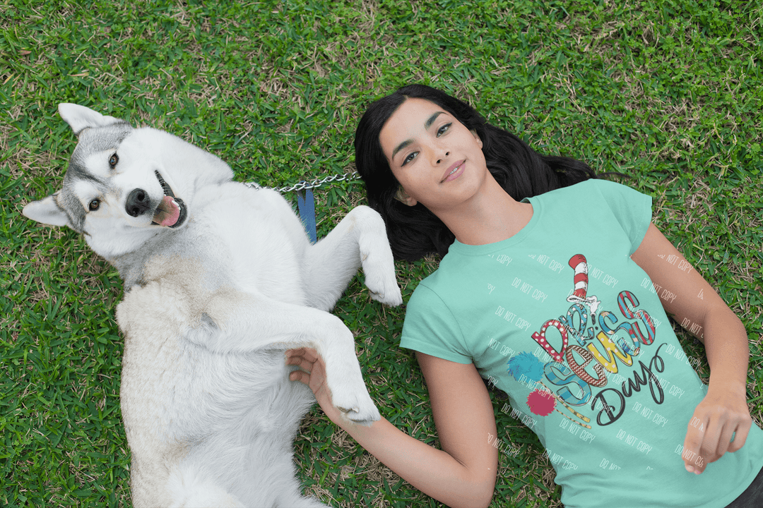 Dr. Seuss Day DTF Transfer – Whimsical Designs for Custom Apparel - KT SUBLIMATION, DTF AND MORE LLC