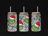 Festive Grinch 16oz UV Wrap for Ultimate Customization