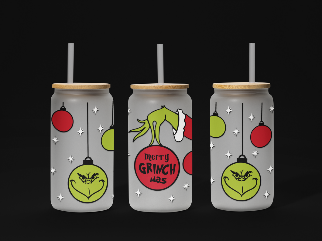 Merry Grinchmas 16oz UV Wrap